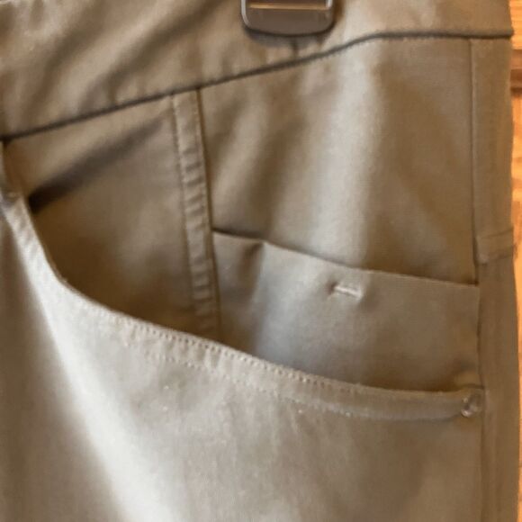 Lululemon Men's Commission Charcoal Warpstreme Pants W38/36 Athletic 5 Pocket - Picture 3 of 16